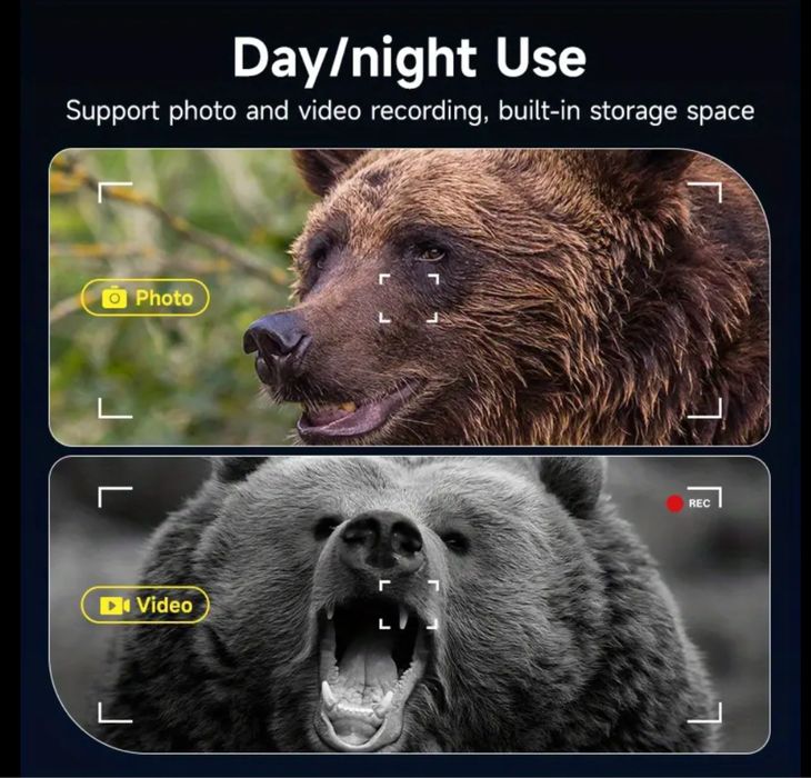 Binocolos 4K visao noturna