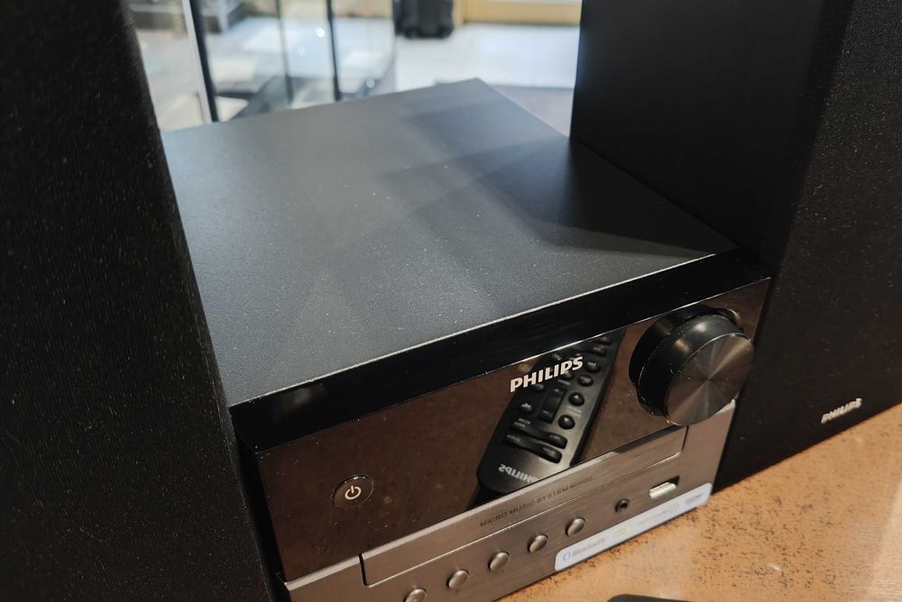 Mikrowieża Philips (TAM3505/12)/ Stan BDB/DAB+/BT/USB/MP3/Audio In