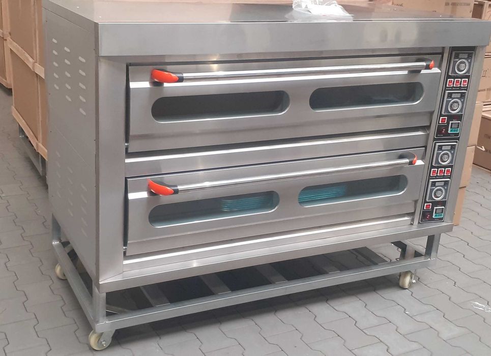 Piekarnik Elektryczny Piec elektryczny Piec do pizzy 2 komory 6 blach