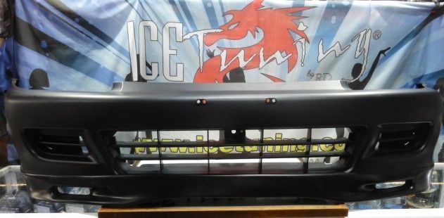 Para-choques + Lip/spoiler frontal spoon honda civic 92-95 2 / 3 portas EG3 EG4 EG5 EG6 EJ1 EJ2