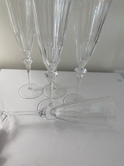 Conjunto 5 Copos de Champanhe | Cristal d’Arques