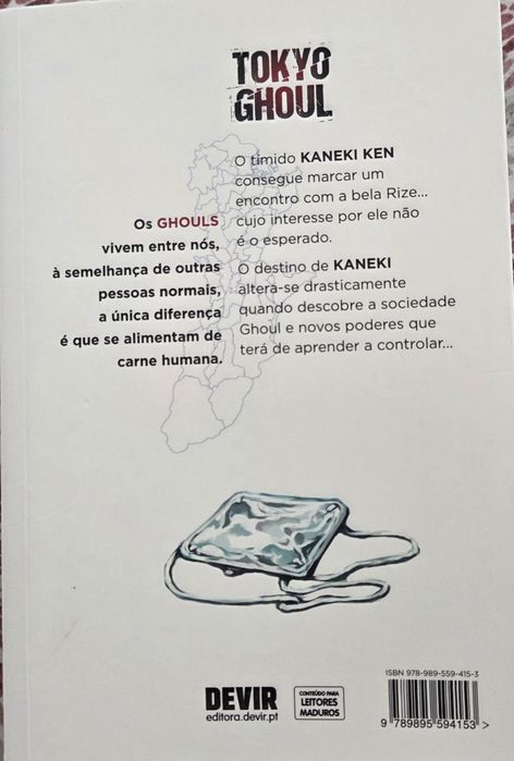Livro Tokyo Ghoul