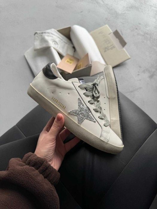 Кросівки Golden Goose Superstar GGDB Silver premium