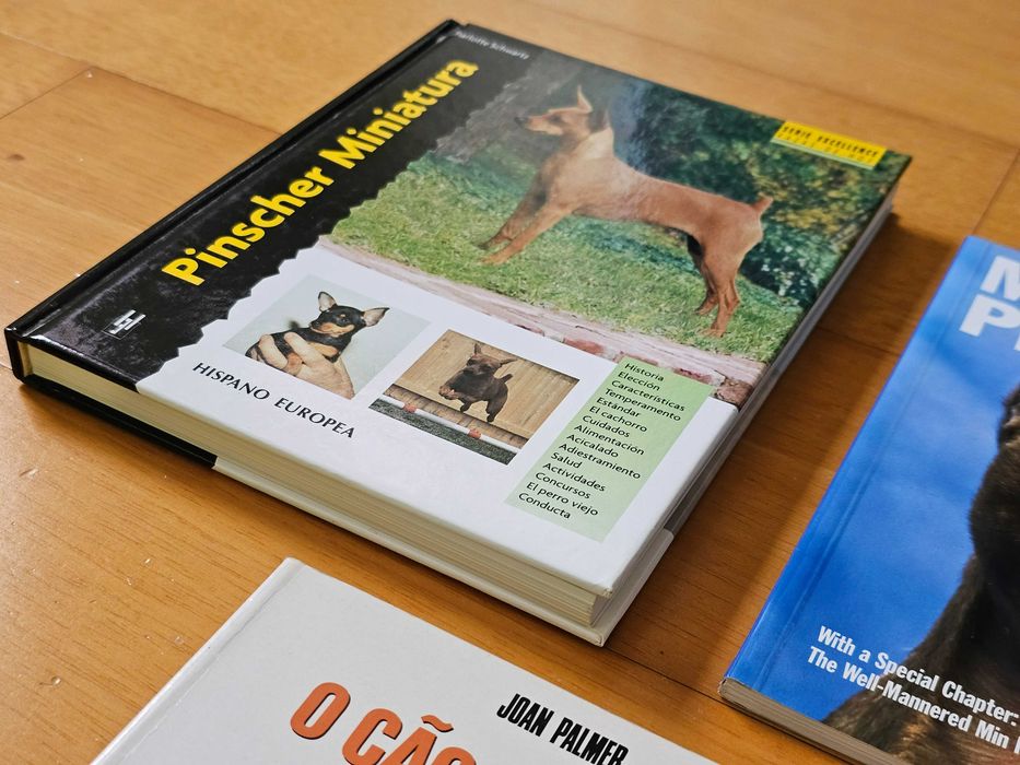 Livros - Pinscher, Pinscher Miniatura, Cães Pequenos