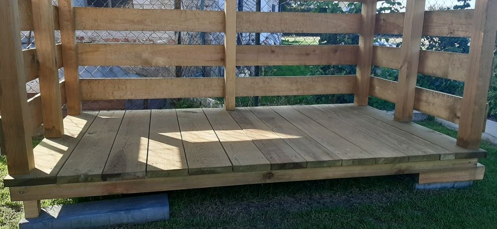 Drewutnia na drewno kominkowe pojemna ok.5m3