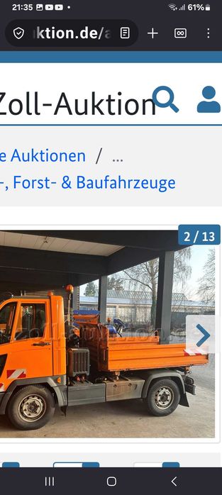 Multicar M-26 2002 r4x4 wywrotka