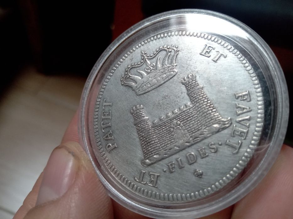 Moneta talar pater 1707 cosmvs lll