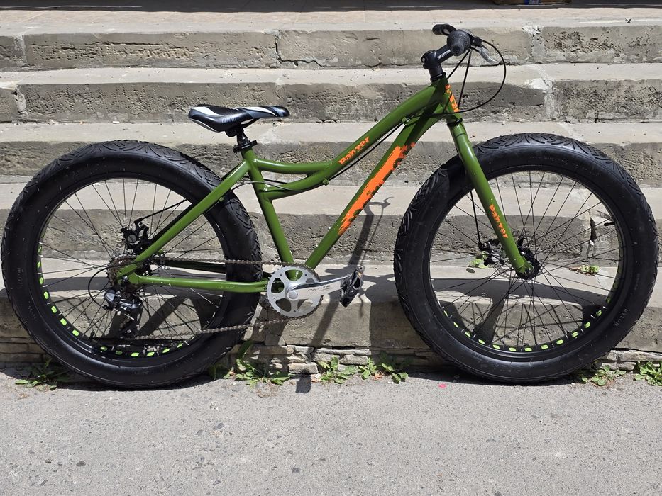 Fatbike Panzer | Велосипед фетбайк з Європи, колеса 26"