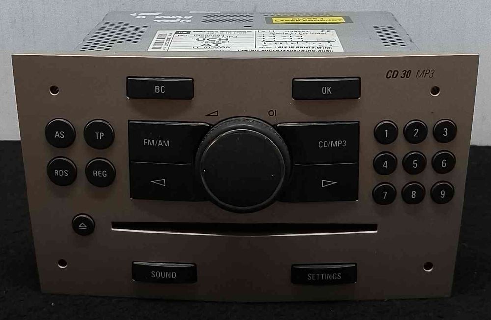 Rádio / Auto Rádio 13255553 - OPEL ASTRA H