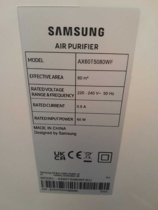 Oczyszczacz powietrza Samsung Stan Idealny