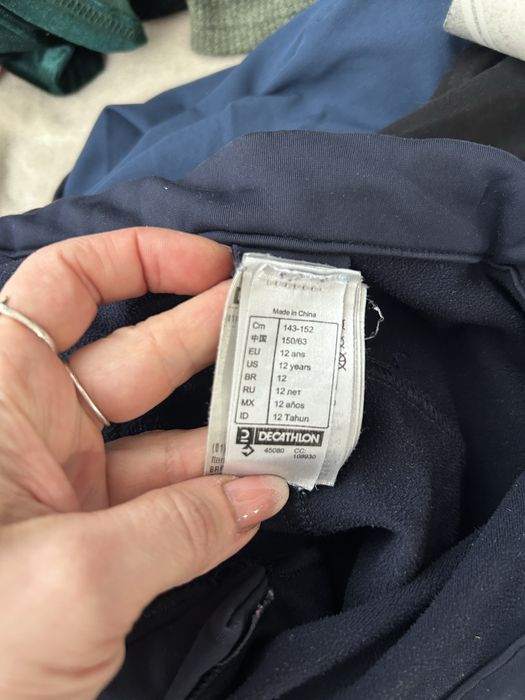 Bryczesy jeździeckie 146 152 spodnie do jazdy konnej Fouganza 146