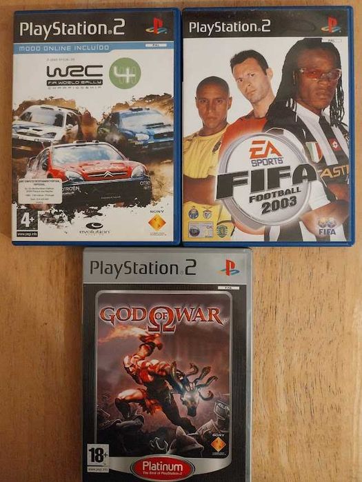 Jogos PS2 - Pack 3