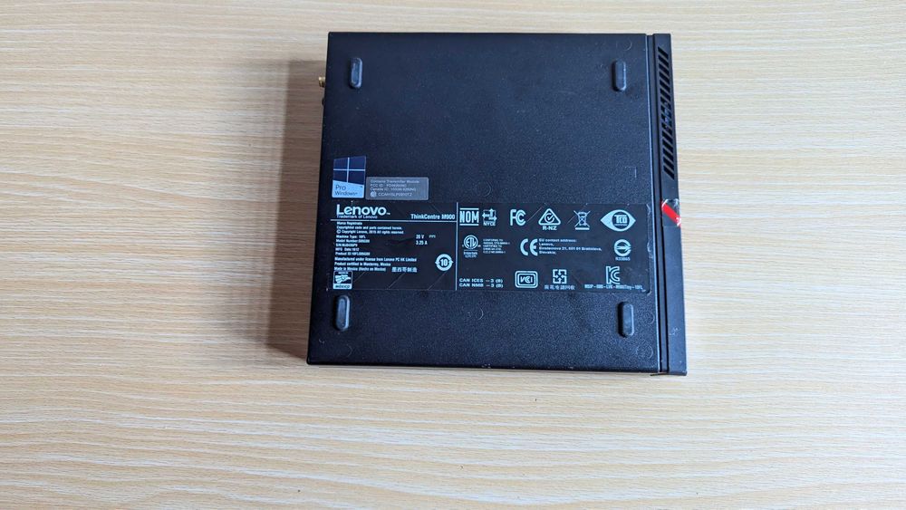 Lenovo ThinkCentre M900 i5 6500t 6xUSB, 2xDP, Com, RJ45, WiFi, 3,5mm