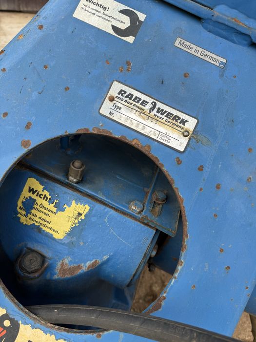 BRONA aktywna wirowa, RABEWERK MKE 3m hydropak. Agregat