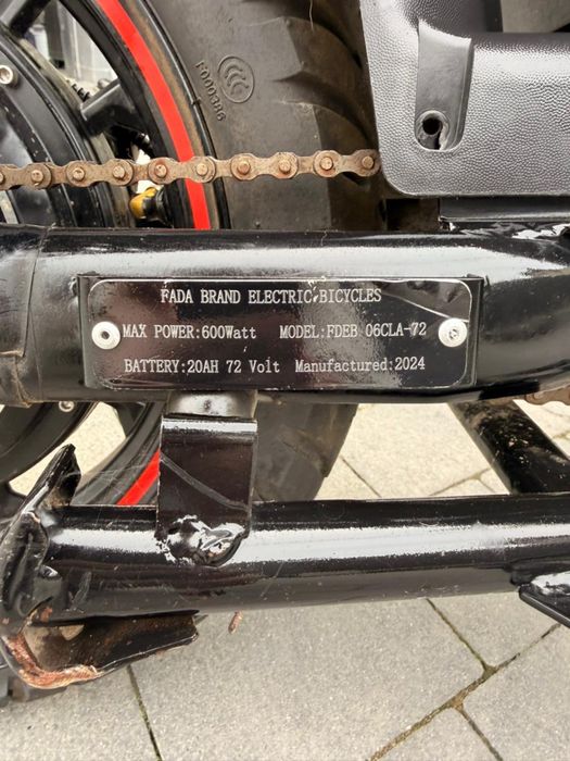 FADA 3, 600W, 72V