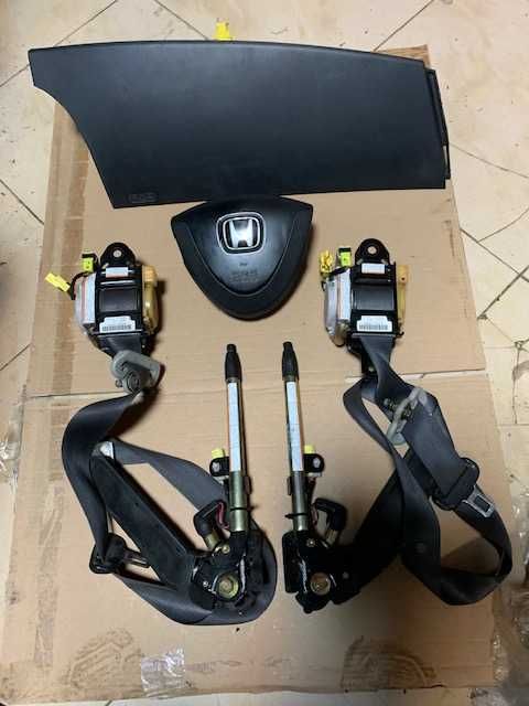 Honda Jazz II Lift 2004 Poduszki Pasy Komplet