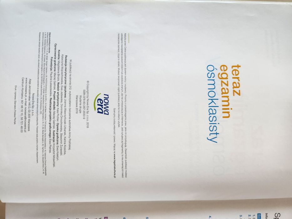 Teraz egzamin ósmoklasisty ,język polski do SP