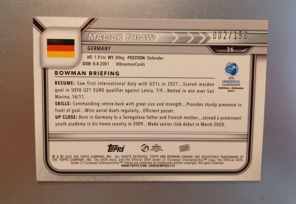 Malick Thiaw 002/150