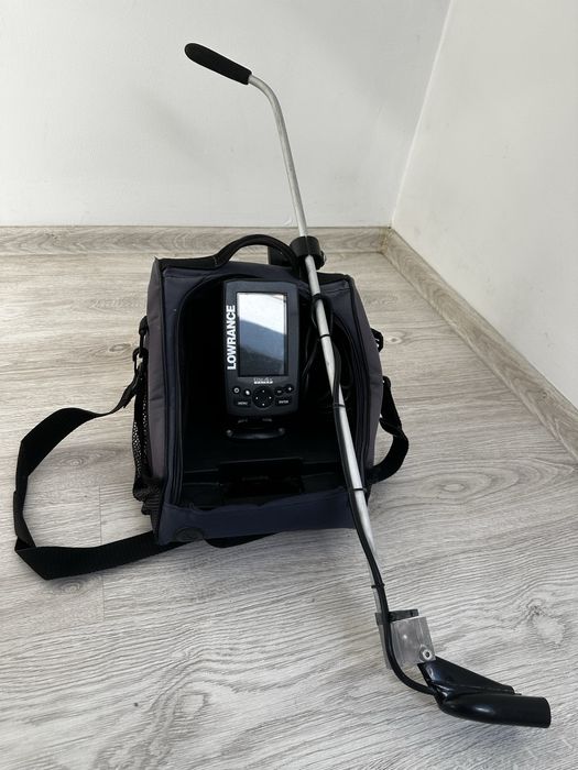Echosonda Lowrance Elite-4x CHIRP + torba, przetwornik, ramię (Gotowy zestaw!)