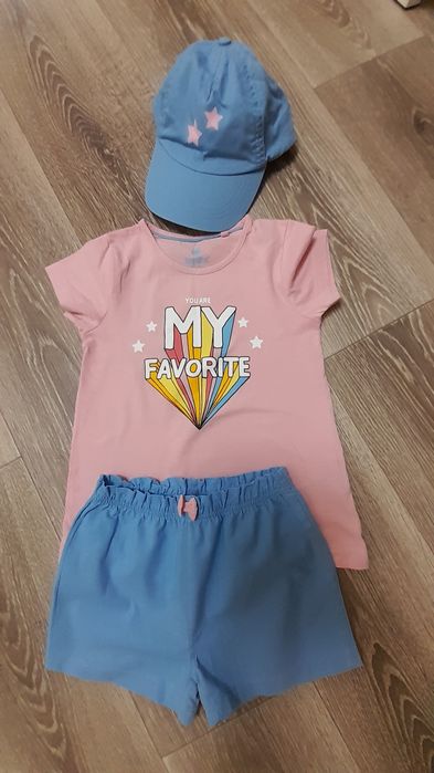 Летний комплект на девочку Lupilu 110-116