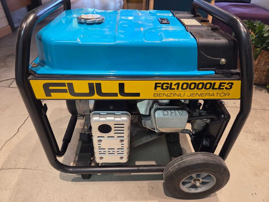 Генератор бензин 8 кВт. FULL FGL 10000LE -3 фази