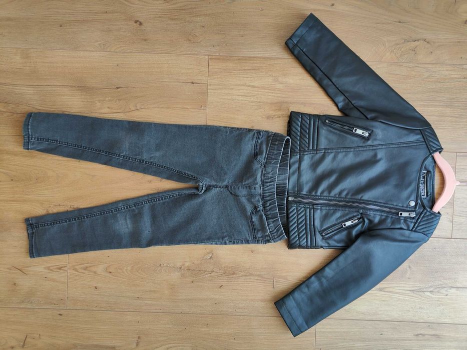 Ramoneska czarna Cool club plus spodnie rurki