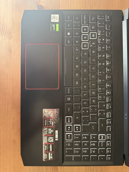 Computador ACER Nitro 5 AN 515-55 I7 GTX1660 Ti 32GB RAM Corsair