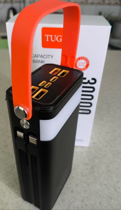 Power bank Tugii 30000mah+фонарик‼️потужний павербанк на 22.5w
