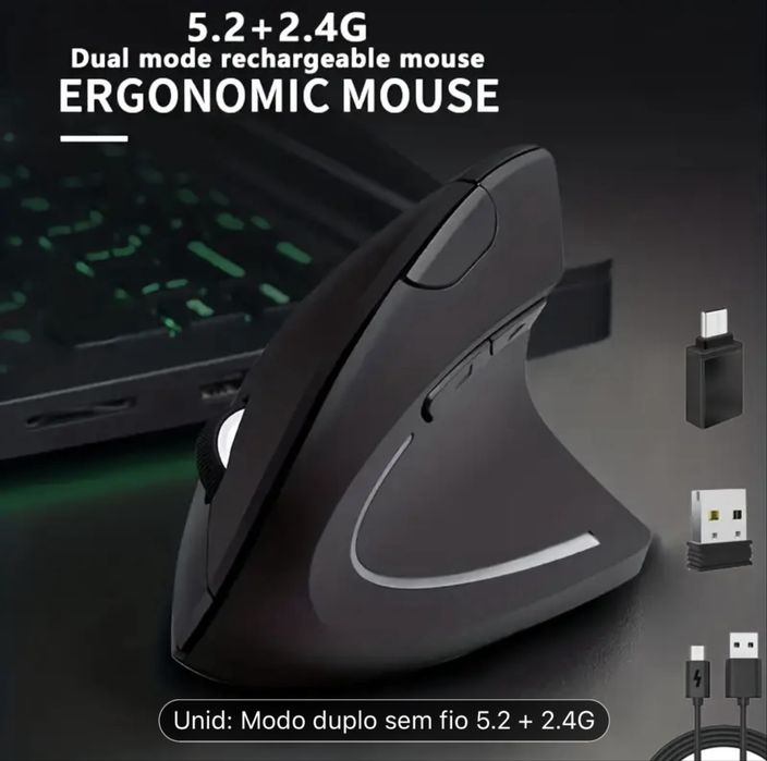 Rato ergonomic  sem fios