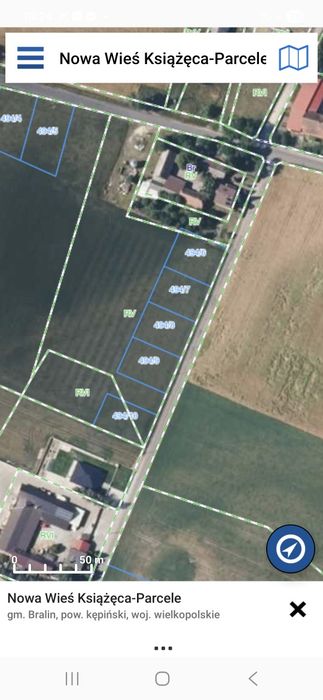 Działki budowlane Nowa Wieś Książęca-Parcele - Widok 4