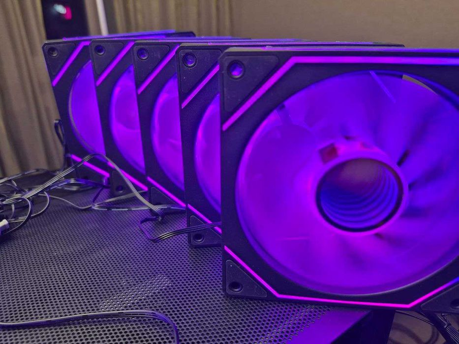 ARGB вентилятор 120 мм (аналог Lian Li)