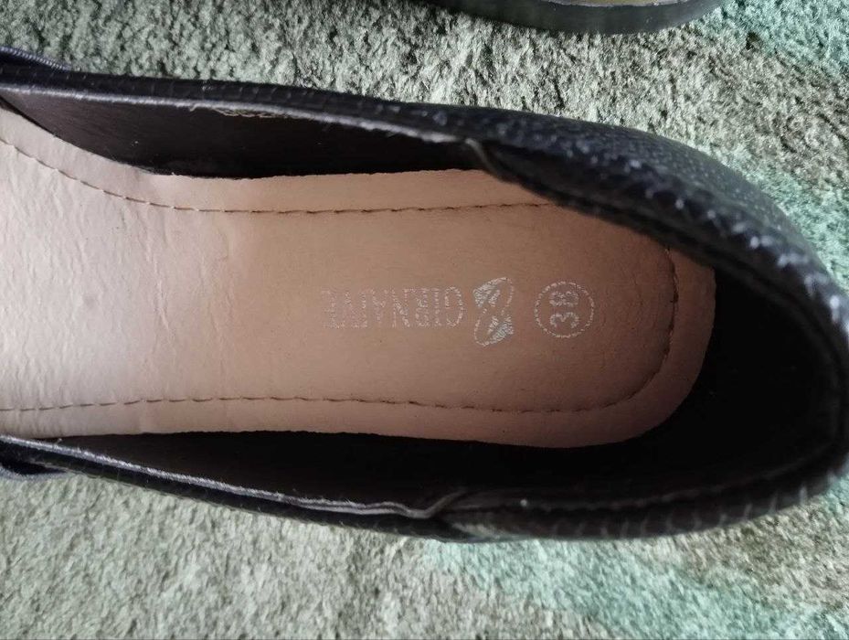 Женские кож зам туфли