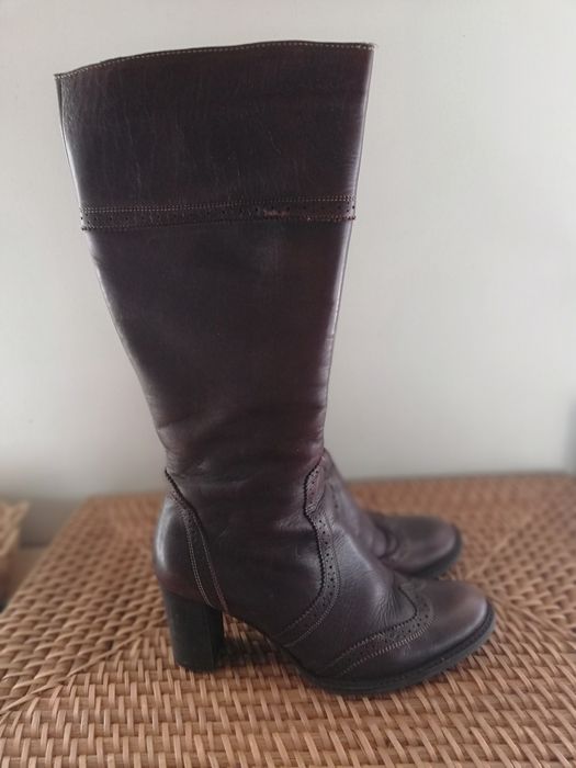 Kozaki Wojas skóra rozmiar 37