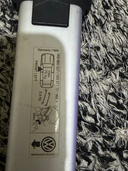 Barras tejadilho VW Golf Variant (2007-2013)