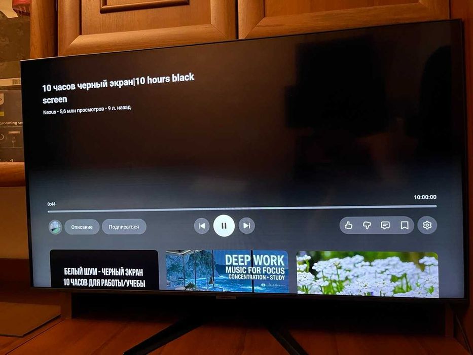 Телевізор Samsung діагональ 43 UE43AU7100 4K Smart TV ТВ тв  телевизор