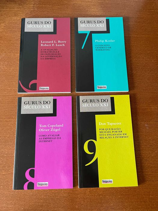 Coleção Gurus do Século XXI - (num 1 ao 16)