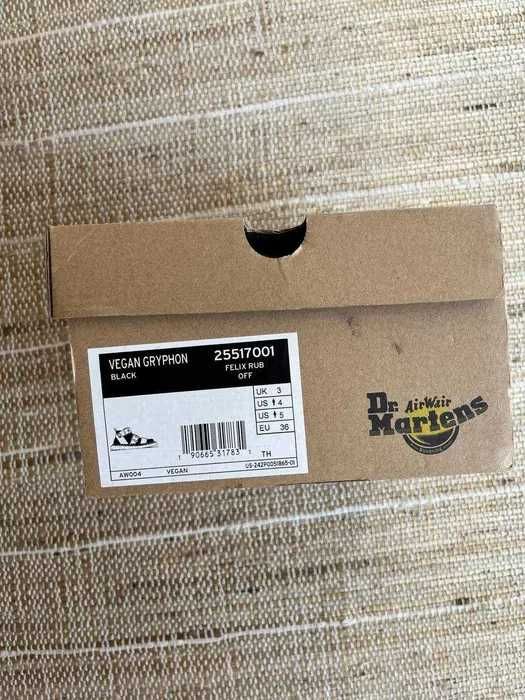 Сандалії босоніжки жіночі dr. martens gryphon vegan black 36 розмір