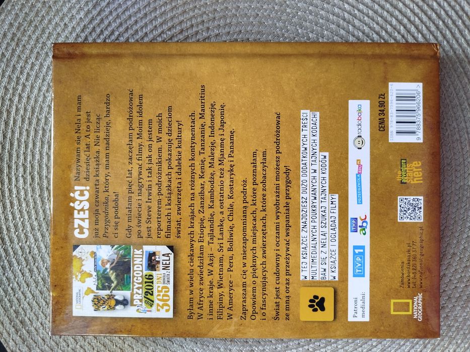 Książka Nela na tropie przygód National Geographic