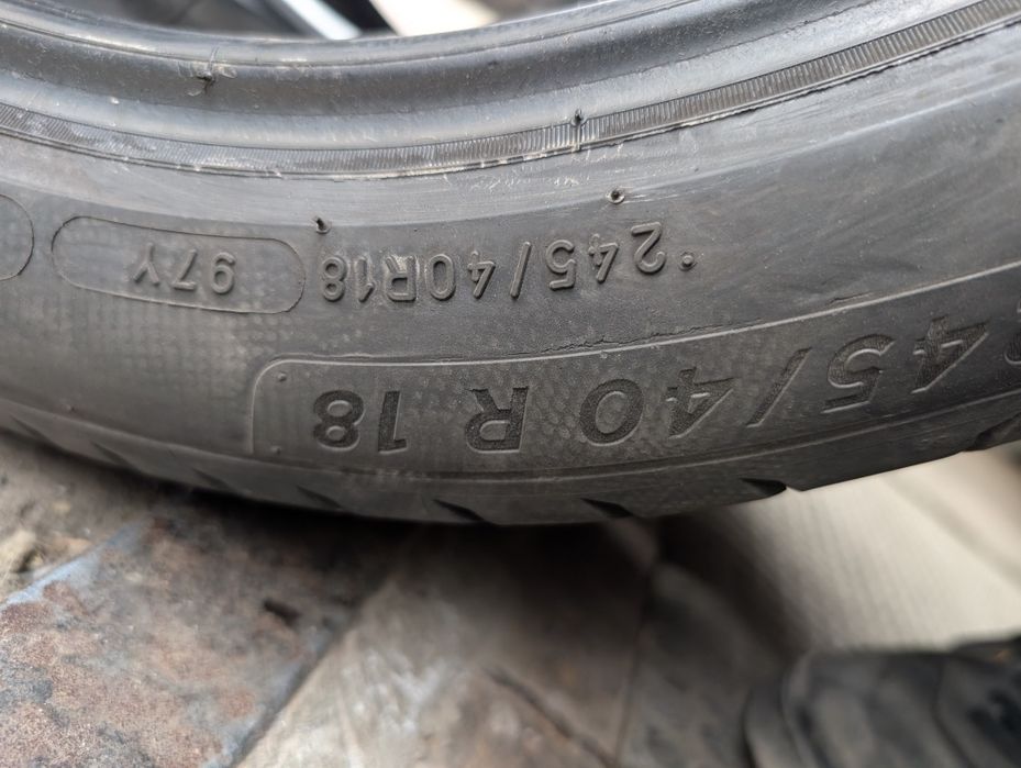 Пара летних шин 245/40 R18 Michelin primacy 4