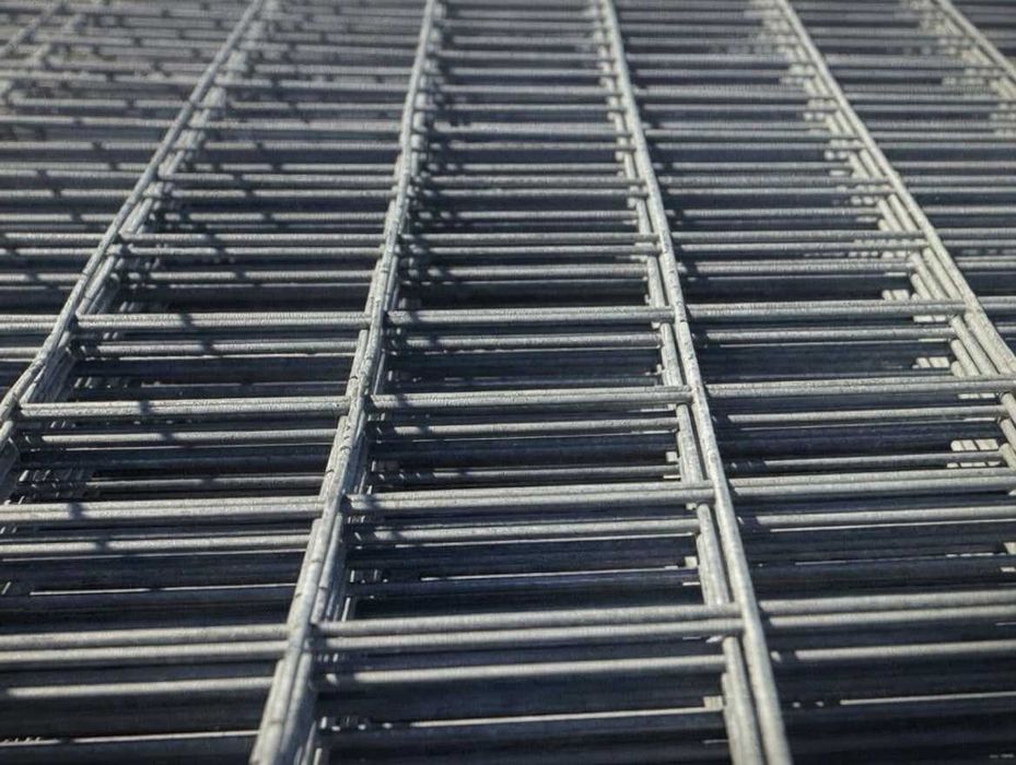 Siatka zbrojeniowa mata zgrzewana stal żebrowana fi 6 8 10 12 pręty