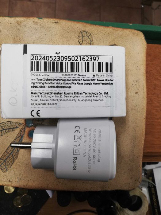 Inteligentna wtyczka Zigbee kompatybilna z Philips Hue