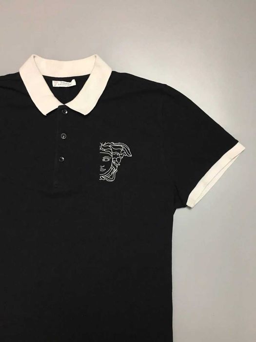 VERSACE collection POLO t-shirt TOP MILANO Oryginał meduza UNIKAT XL