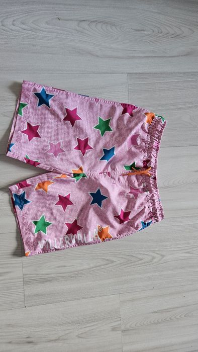 Szorty spodenki 122 cm primark zestaw 128 zielone spodnie