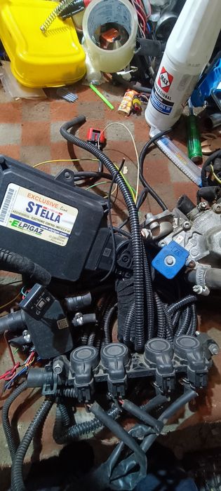 Instalacji gazowej  sekwencji LPG Stag Qbox plus Next, basic, gofast