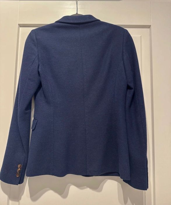 Marynarka Massimo Dutti granatowa 38