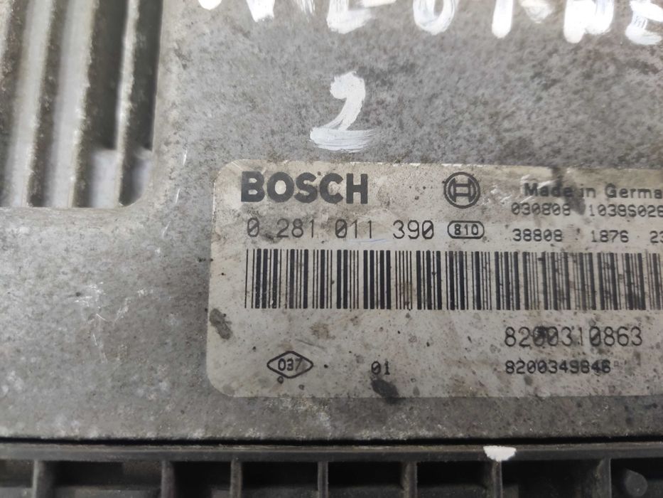 Renault Megane II 2 1.9 DCI Komputer Sterownik Silnika Moduł ECU