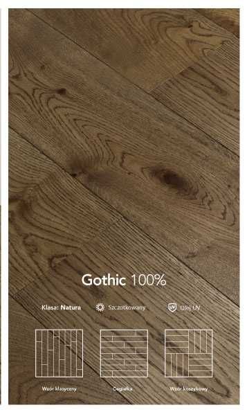 Deska podłogowa DĘBOWA,parkiet -warstwowa/lita, lakierowana,olejowana