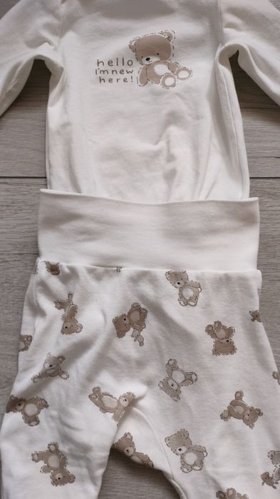 Komplet niemowlęcy h&m r62