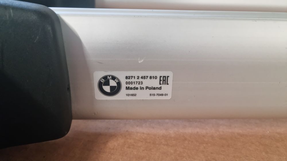 BMW 2 Gran Coupe F44 F74 poprzeczki dachowe Bagażnik Dachowy Oryginał