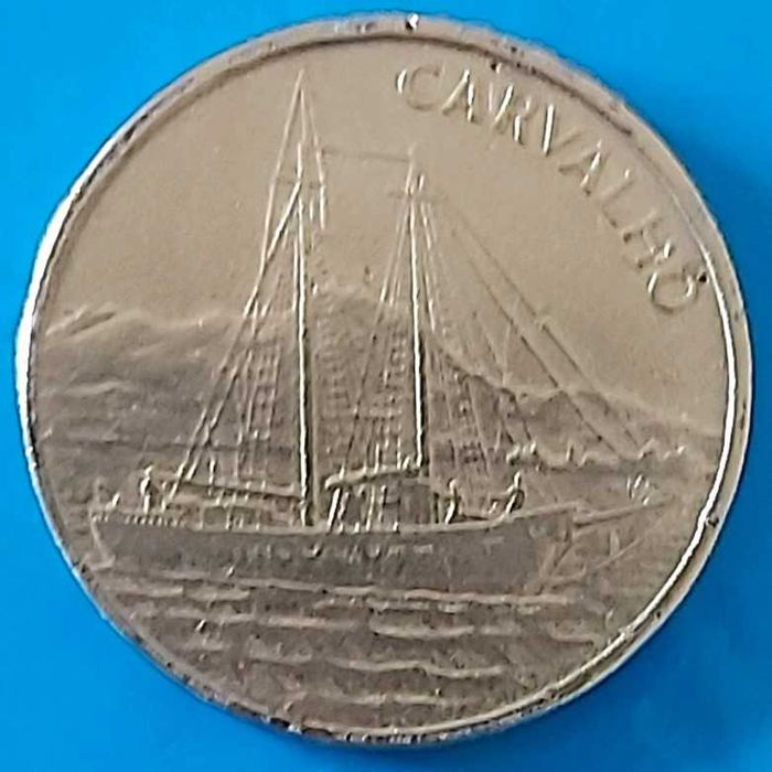 10 Escudos de 1994, Cabo Verde, Carvalho
